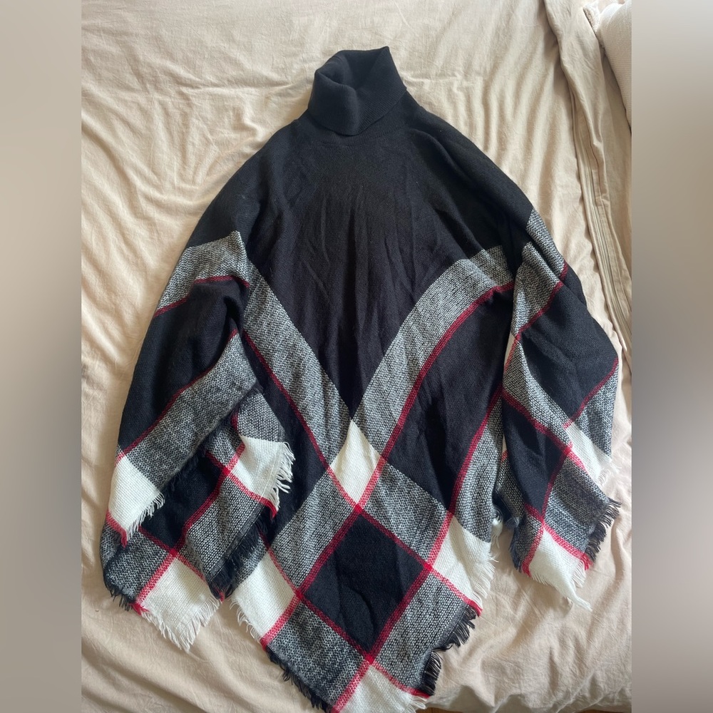 Lulu’s poncho sweater